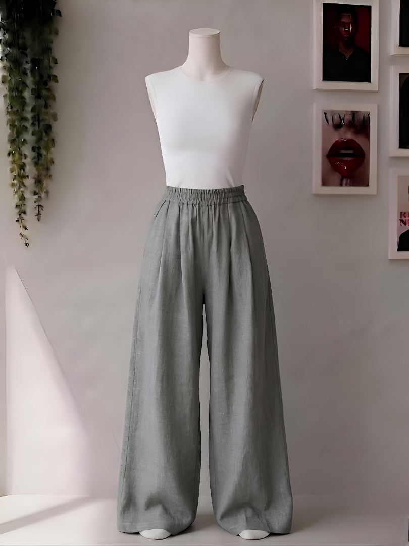 Korean Wide-leg Trousers - Image 3