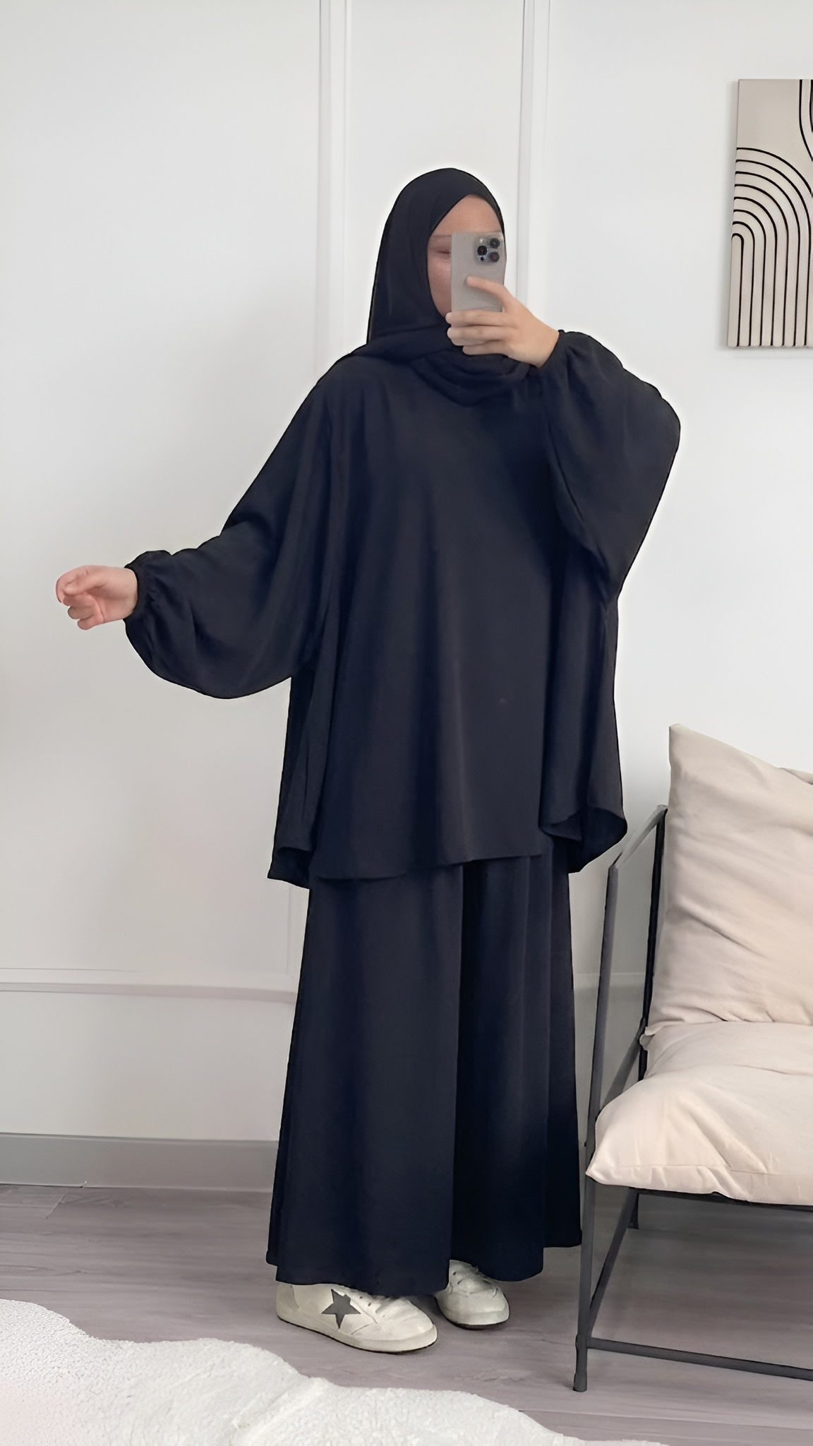 Arabic inspired Co Ord set Baggy - Image 4